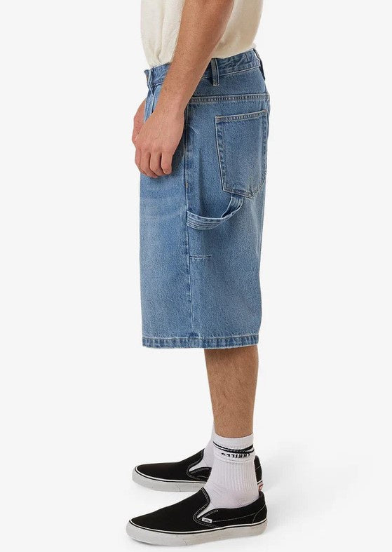 Thrills Big Slacker Denim Short - Long Ago Blue