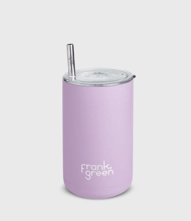 Iced Coffee Cup with Straw