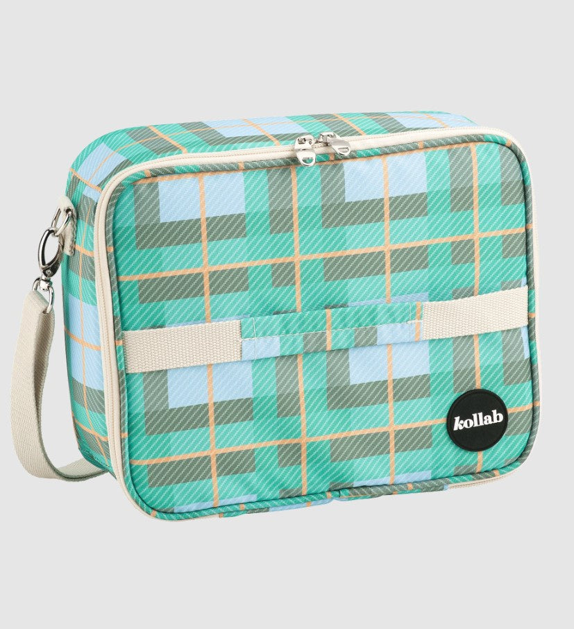 Kollab Bento Bag Ocean Check