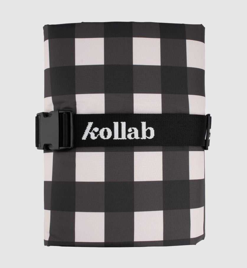 Kollab Medium Mat Black Check