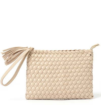 Arms Of Eve Lavinia Clutch Bag Cream