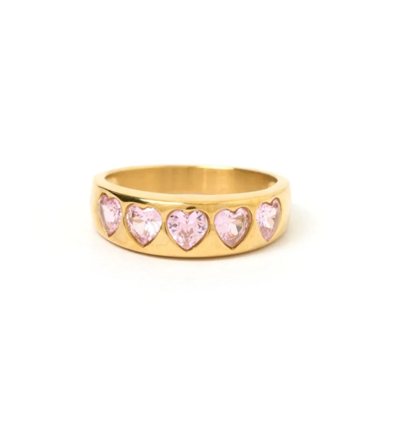 Arms Of Eve Gold Ring Pink