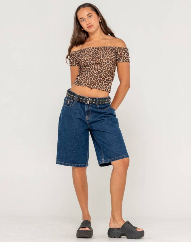 Rusty Ciao Bella Off Shoulder Top