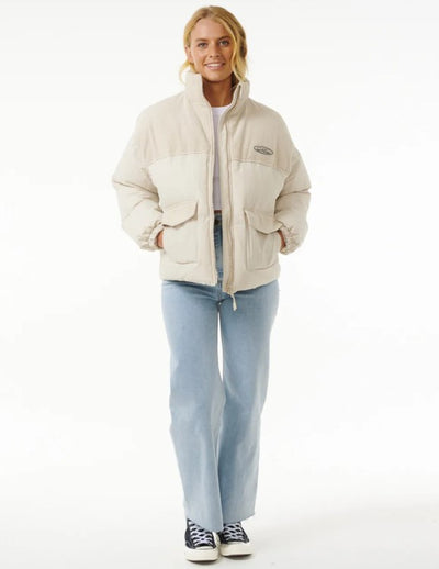 Rip Curl High Tide Mixed Cord Puffer