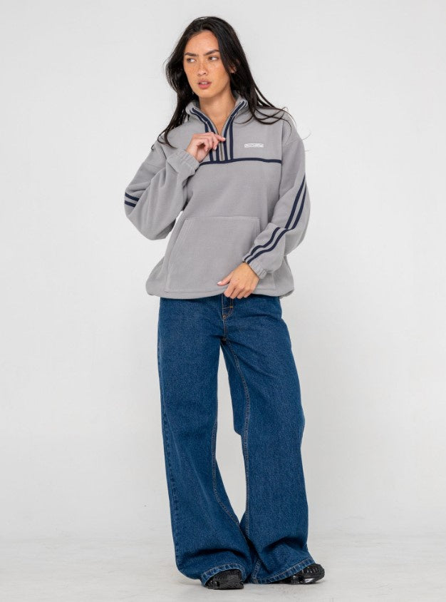 Rusty Bind Me Up Contrast Polar Fleece