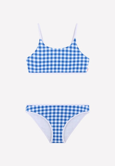 Seafolly Kids Gingham Bikini - Blue Lottie