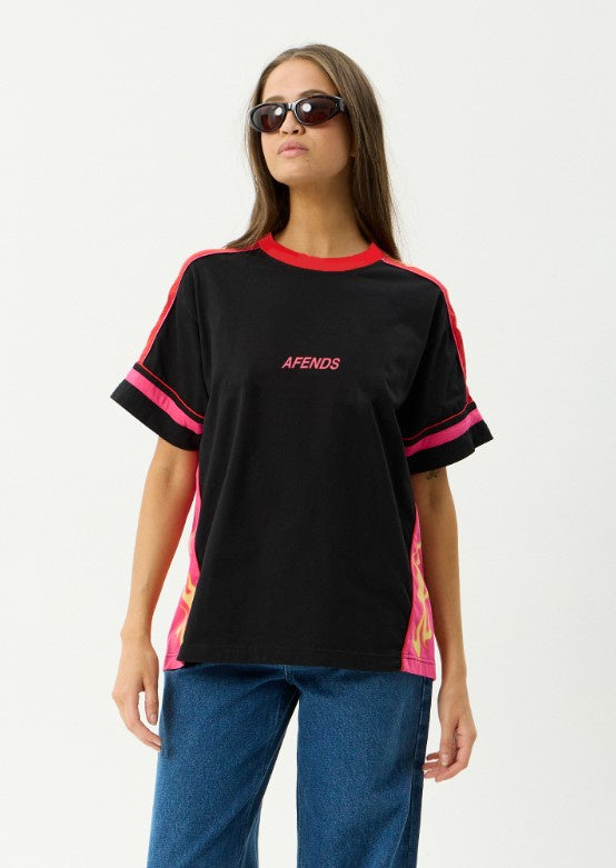 Afends Dolphin Derby - Recycled Oversized Tee