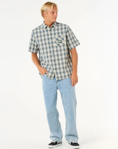 Rip Curl Raw Energy S/S Plaid Shirt