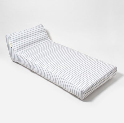 Sunnylife Luxe Lie-On Lounger La Palma Sage Stripe