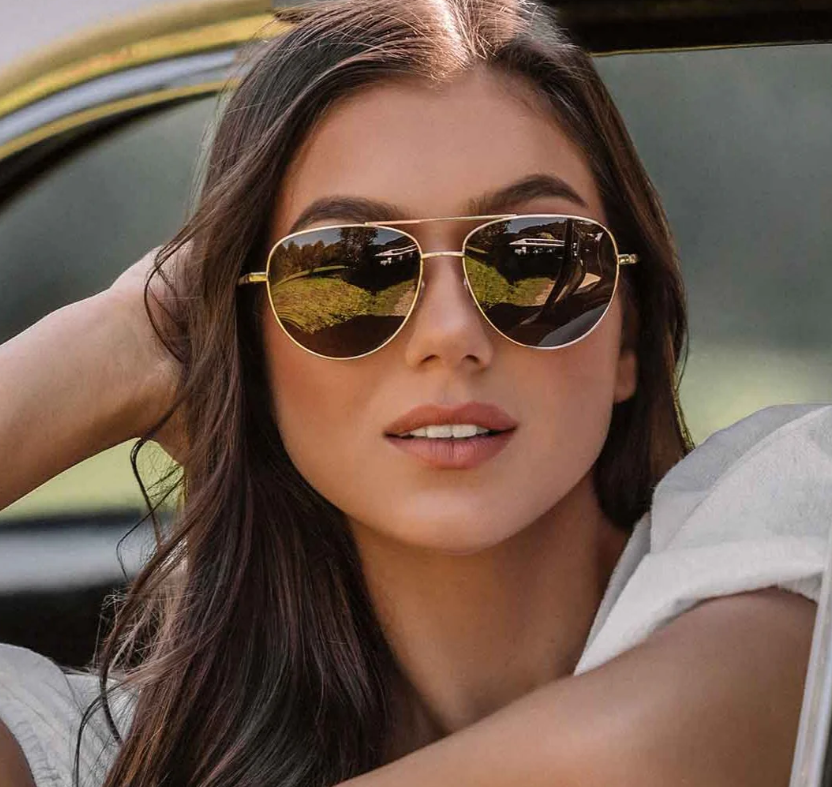 Crave Solana Gloss Gold Metal Brown