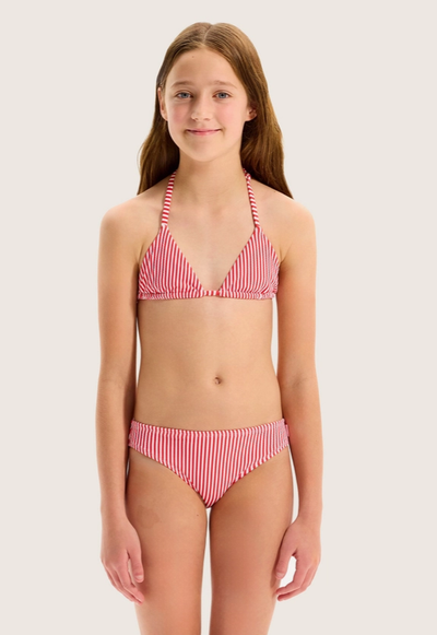 Seafolly Stripe Texture Triangle Bikini