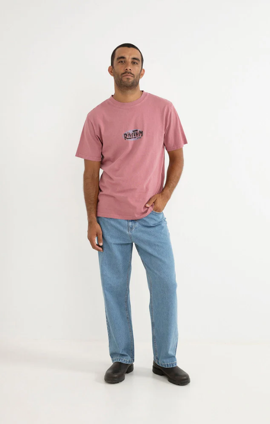 Rhythm Loop Vintage  Fig Tee