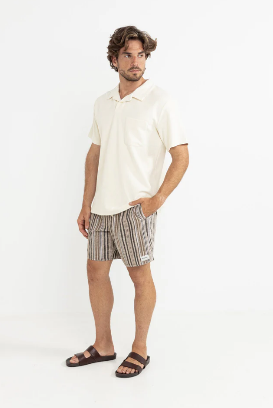 Rhythm Jacquard Jam Natural Short