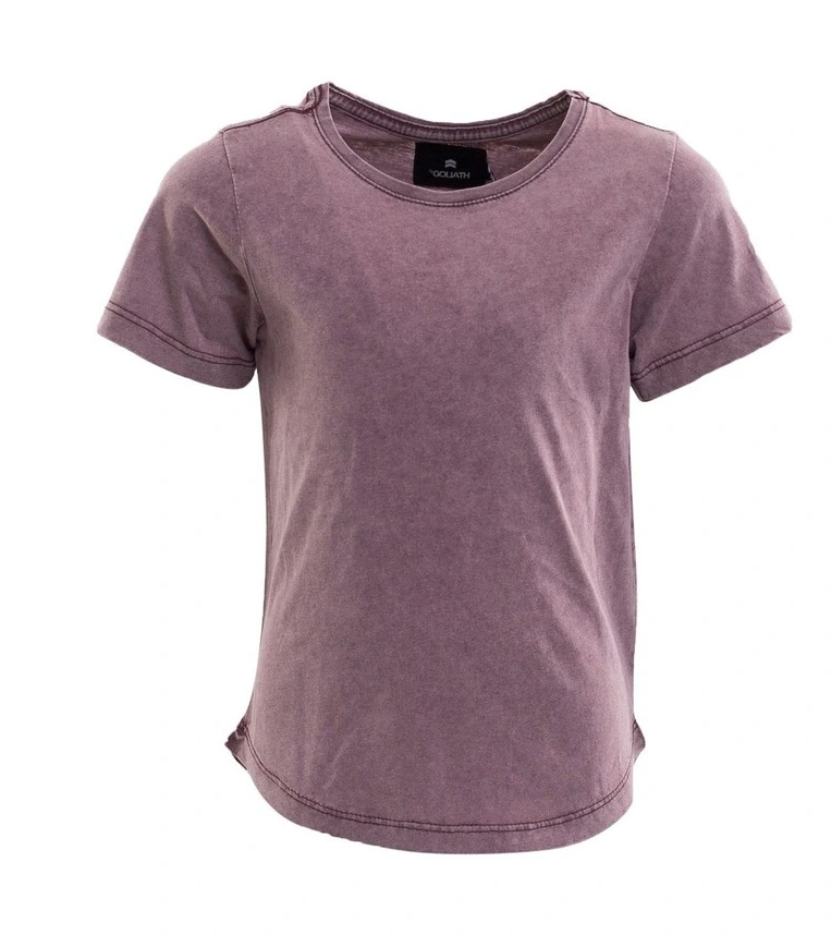 St Goliath Acid Tee Boys Burgandy