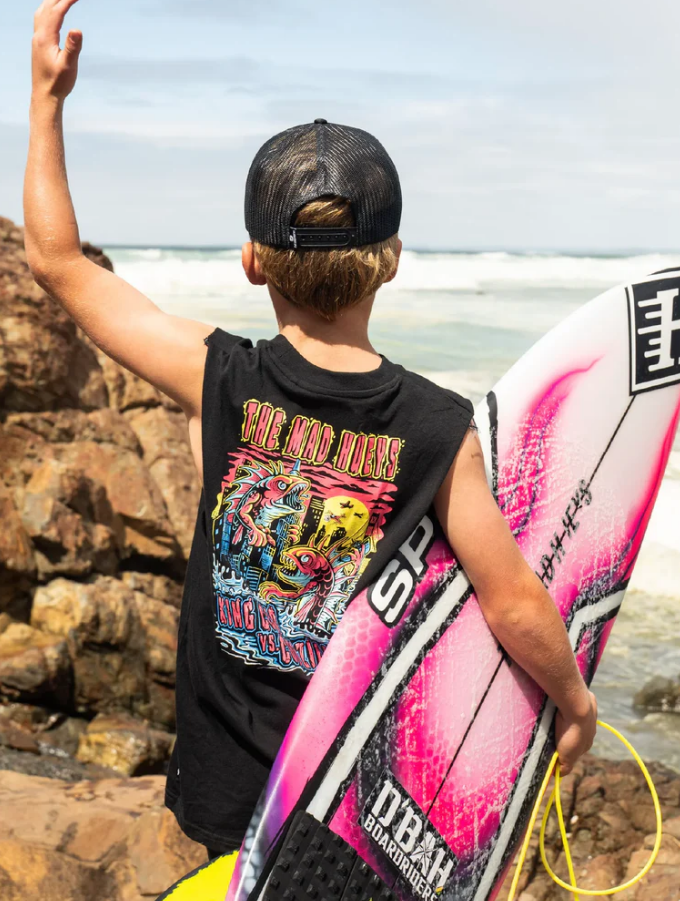 The Mad Hueys King Cod Codzilla | Youth Muscle - BLK