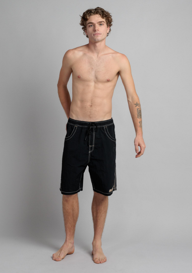 Rusty Flip Daddy Boardshorts Black