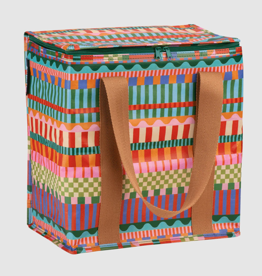 Kollab Cooler Bag Blocks and Stripes