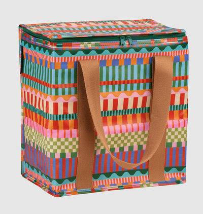 Kollab Cooler Bag Blocks and Stripes
