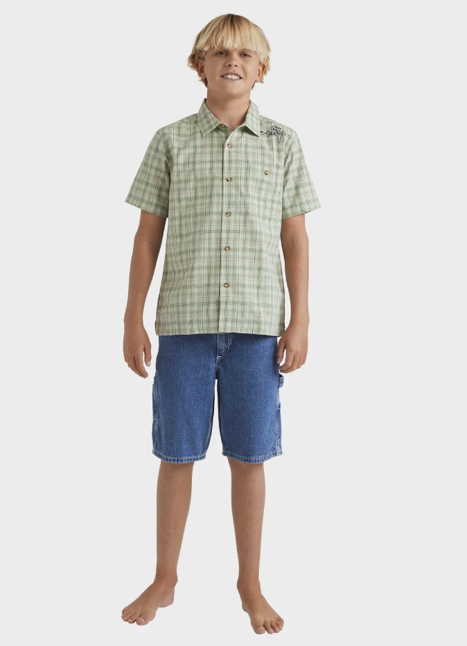 Billabong Boys Mogul Check SS