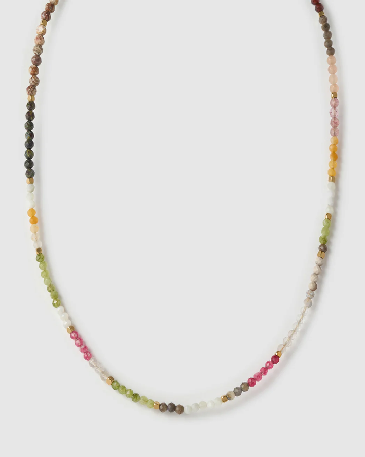 Arms Of Eve Saffron Gemstone Necklace