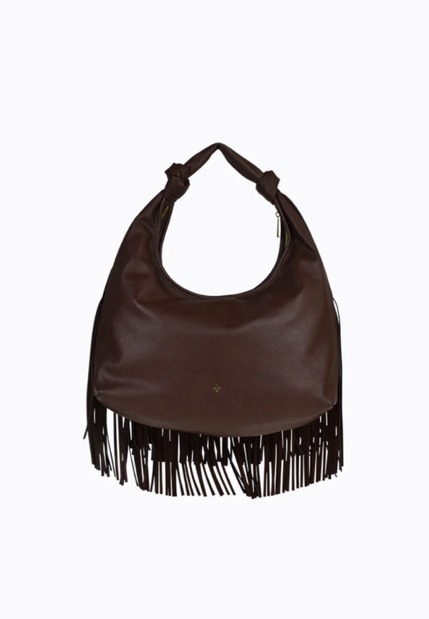 Peta + Jain Moss Fringe Bag