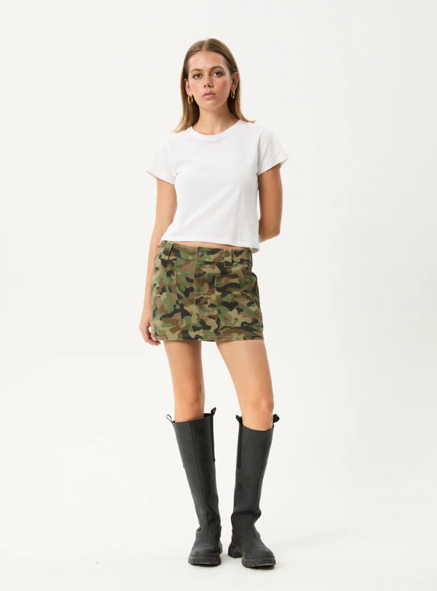 Afends Hidden Low Rise Carpenter Skirt
