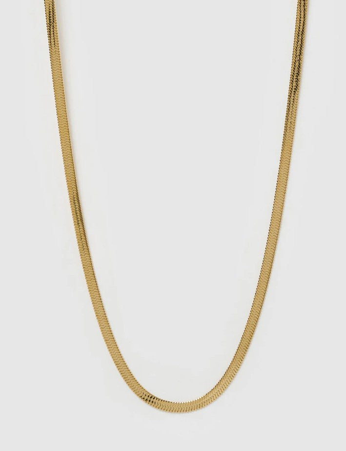 Arms Of Eve Sylvia Gold Snake Chain Necklace