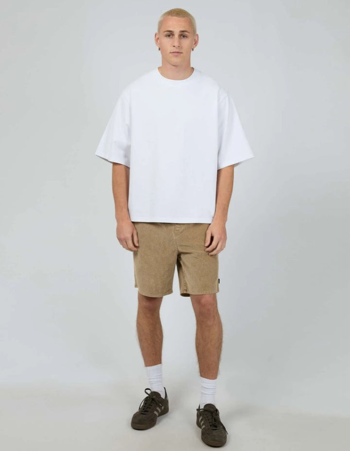Silent Theory Cord Short Tan