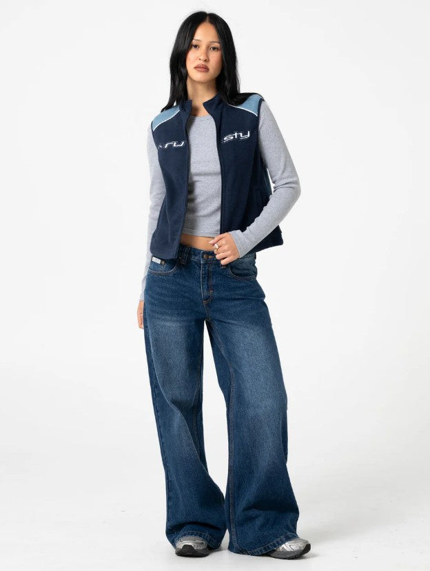Rusty Mr Cool Polar Fleece Vest