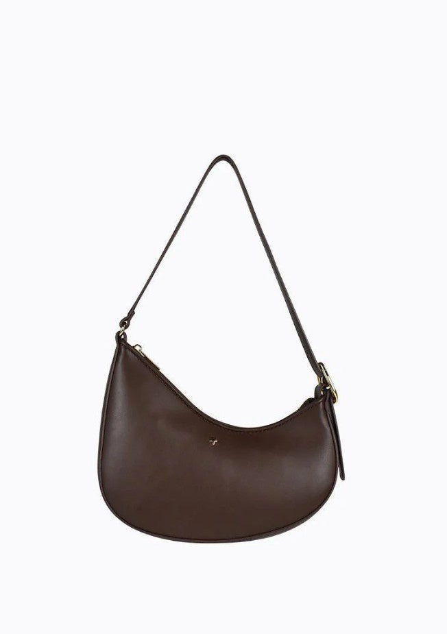 Peta  + Jain Cinder Assymetical Shoulder Bag choc