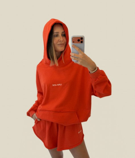 Luna Lane The Minty Hoodie Chilli