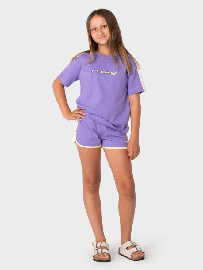 Rusty Shorty Girls Contrast Shorts