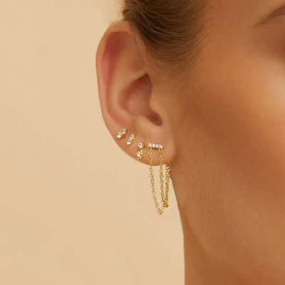 Arms of Eve Victoria Gold Earrings