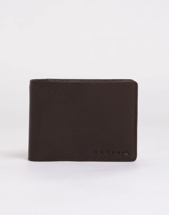 Rusty High River 2 Leather Wallet.