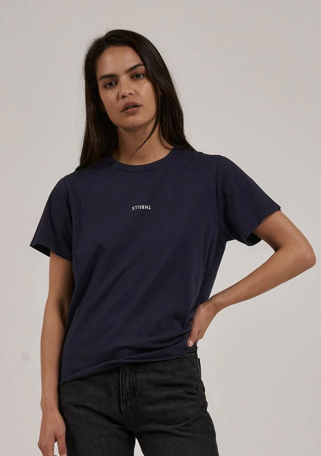 Thrills Minimal Thrills Relaxed Tee - Station Navy