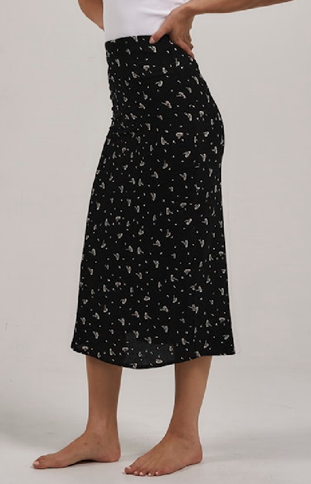 Thrills Nightshade Bias Skirt