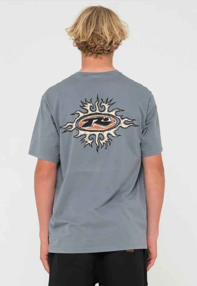 Rusty Stalker Short Sleeve Tee Boys