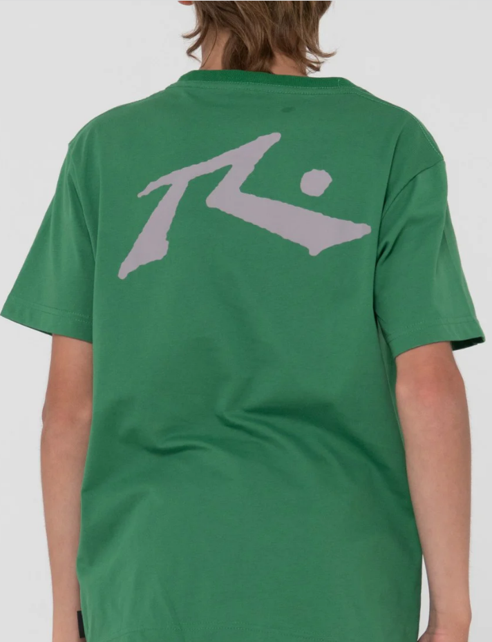 Rusty Competition SS Tee Boys Amazon/Gull Grey
