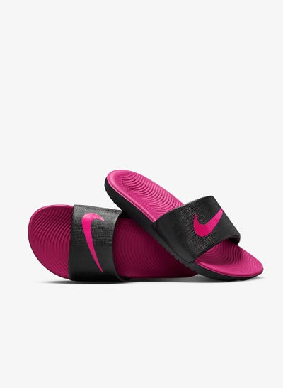 Nike Kawa Slide Black/Vivid Pink