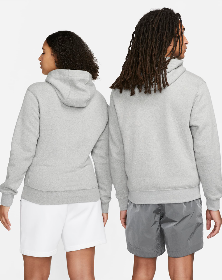 Nike Club Hoodie Grey