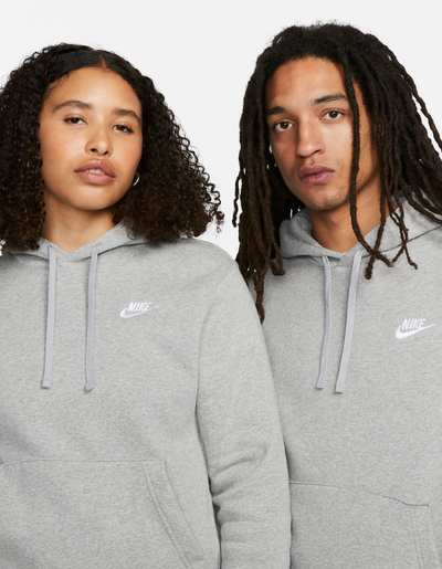 Nike Club Hoodie Grey