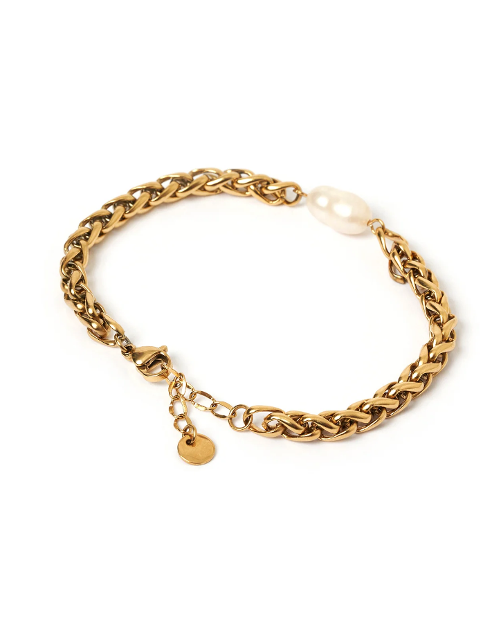 Arms Of Eve Mia Pearl & Gold Bracelet