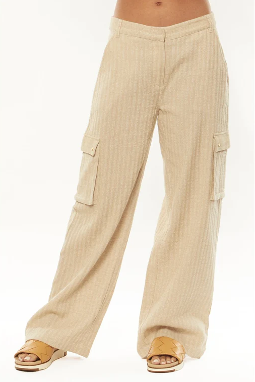 Amuse Society In Harmony Woven Pant-Lin