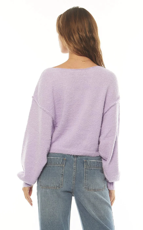 Amuse Society Wildcard Ls Sweater-Dlv