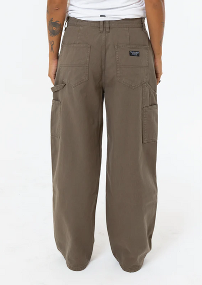 Thrills Slouch Carpenter Twill Pant - Desert