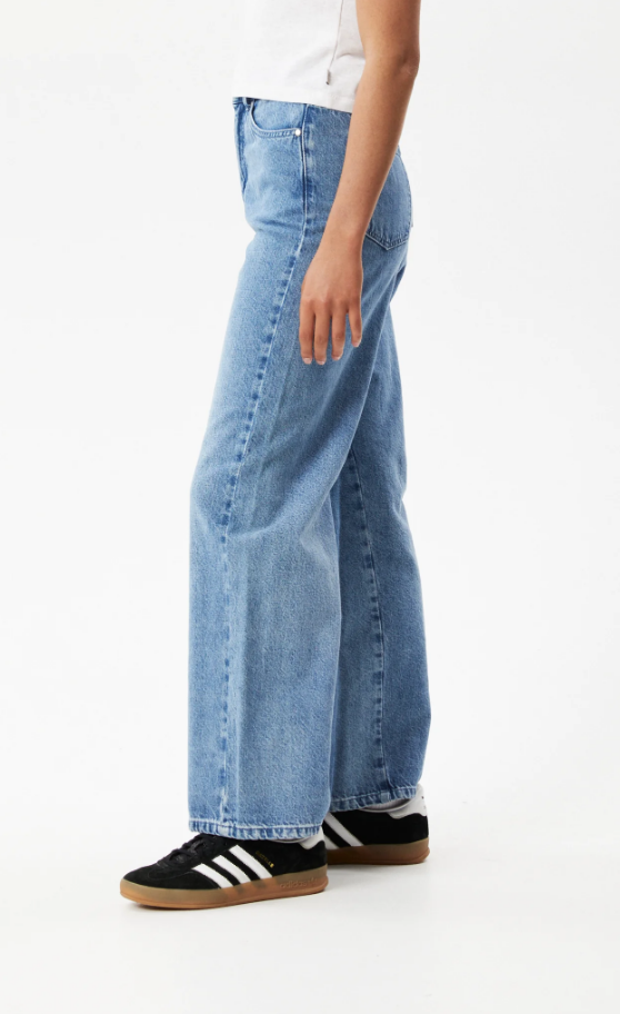 Afends Gigi Hemp Denim Flared Leg Jean
