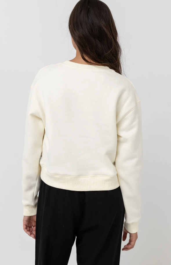 Rhythm  Classic Crew Neck Fleece Jumper