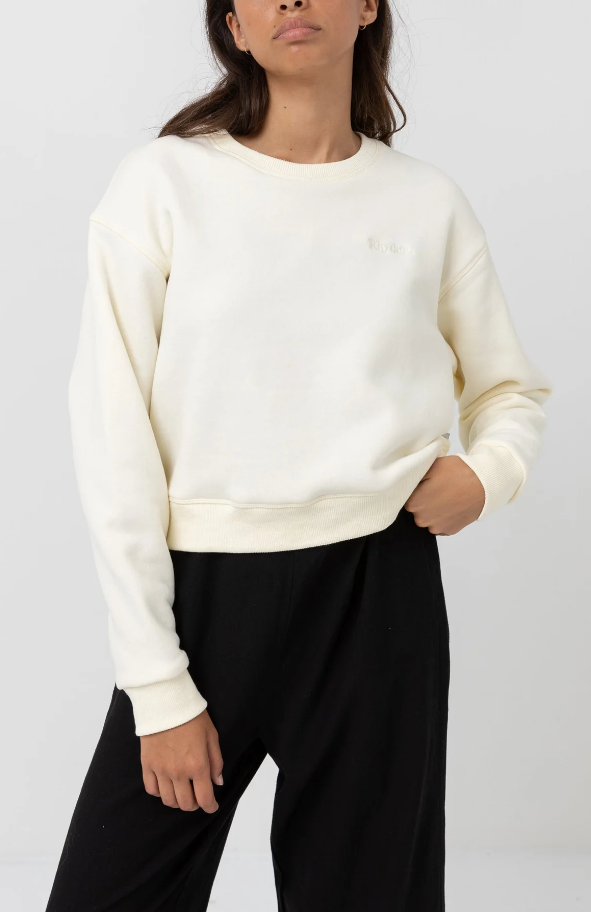 Rhythm  Classic Crew Neck Fleece Jumper