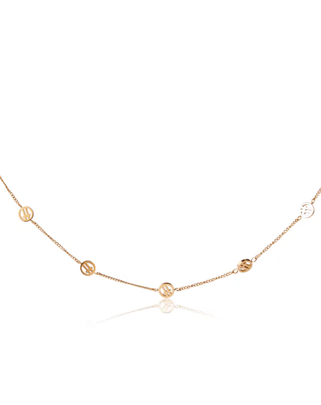 Ever Game Day Gold Necklace