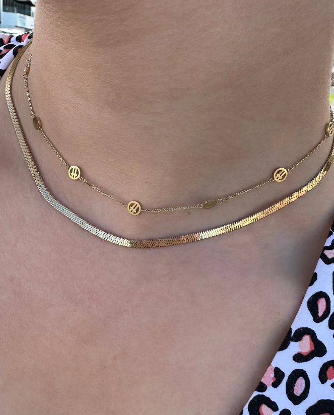 Ever Game Day Gold Necklace